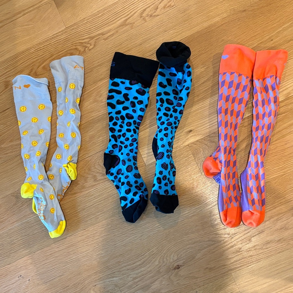 Colorful Patterned Socks Set